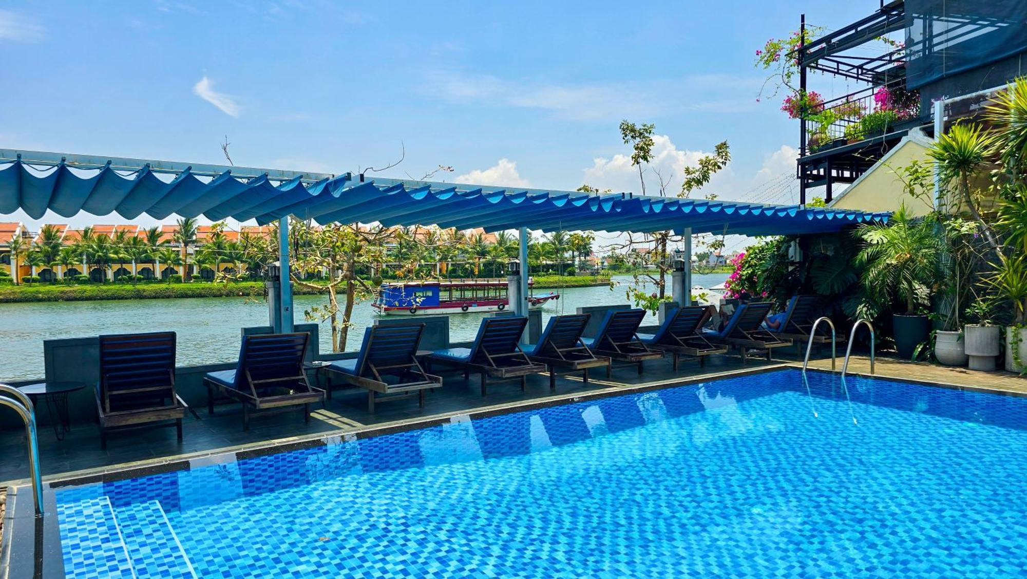 Riverside White House Hotel Hoi An Exterior foto